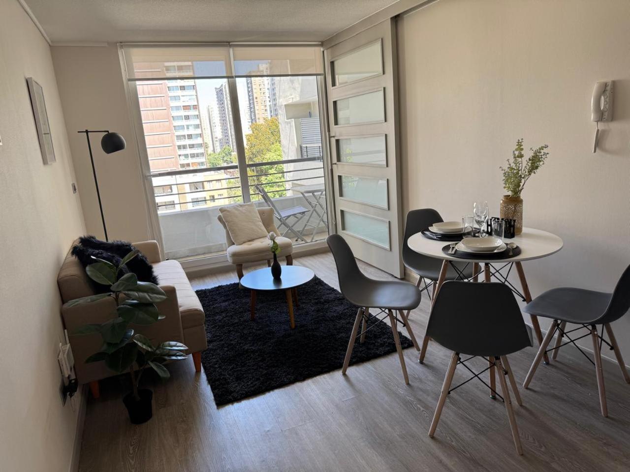 Apartamento Hom I Nuevo Y Confortable Depto 2pax Santiago de Chile